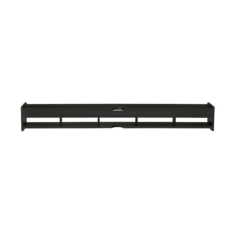 Floating Wall-Mounted TV Stand with Open Cubbies