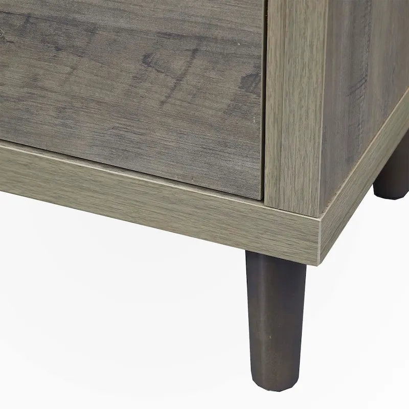 3-Drawer Dresser Storage Cabinet in Classic Oak