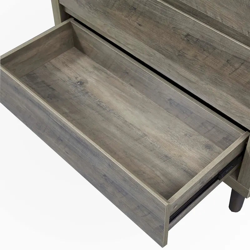 3-Drawer Dresser Storage Cabinet in Classic Oak