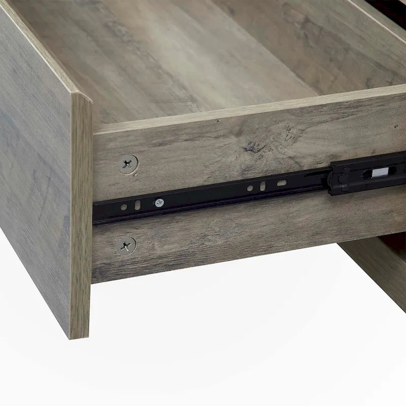 3-Drawer Dresser Storage Cabinet in Classic Oak