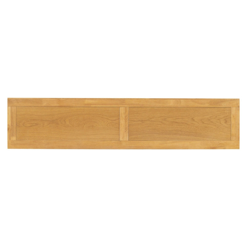 Vase-Leg Design Console Table Narrow Entryway Table Sofa Side Table with Bottom Shelf
