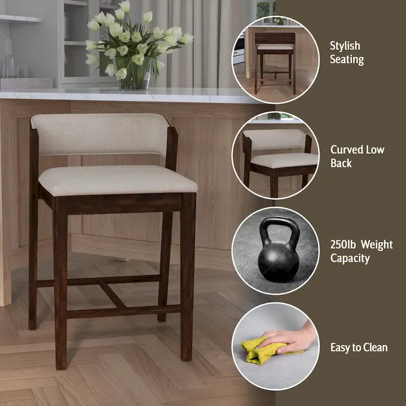 Non-Swivel Counter Height Stool