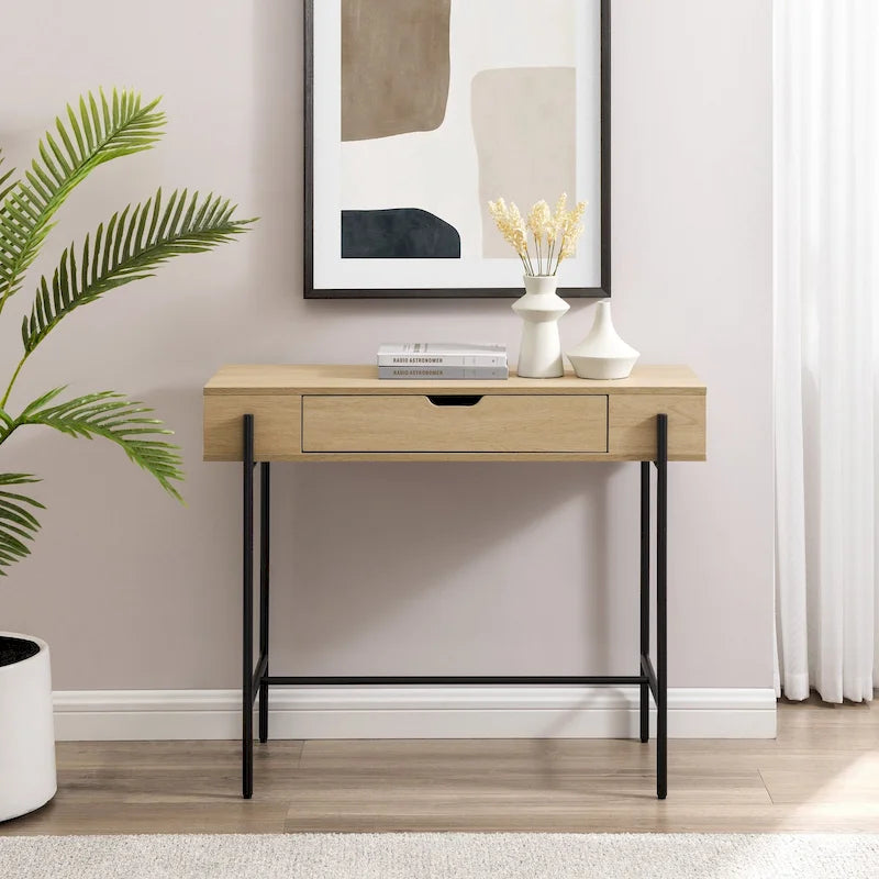 Modern 1-Drawer Entry Table