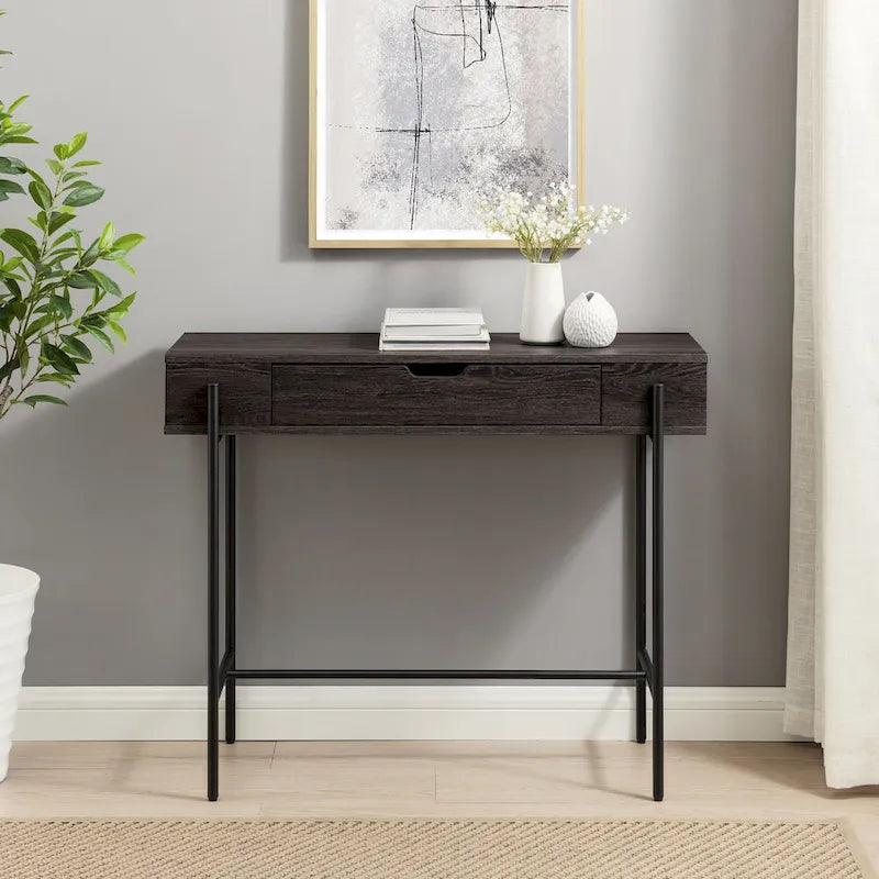 Modern 1-Drawer Entry Table