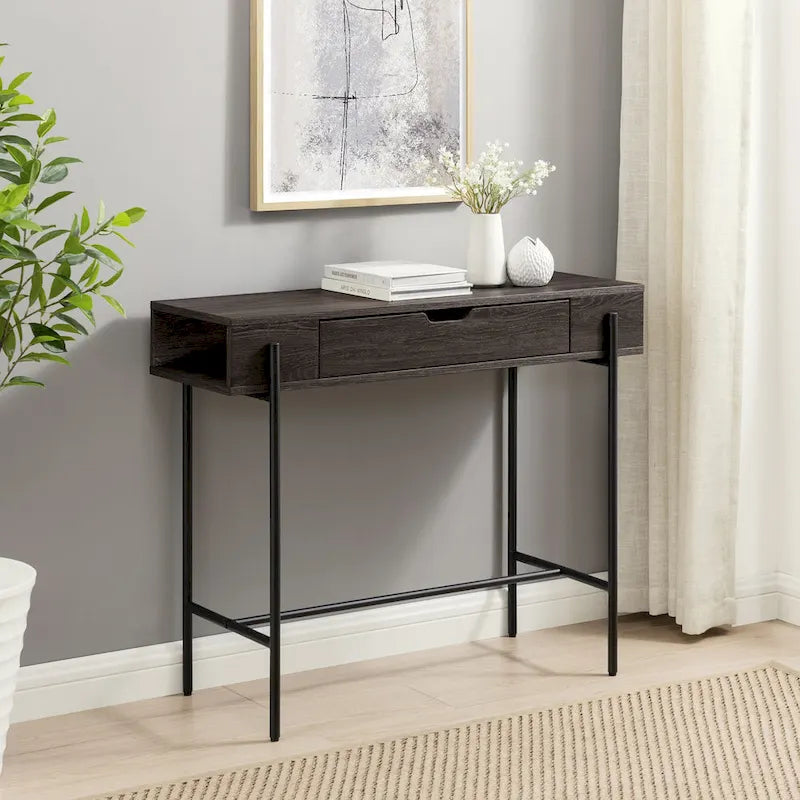 Modern 1-Drawer Entry Table