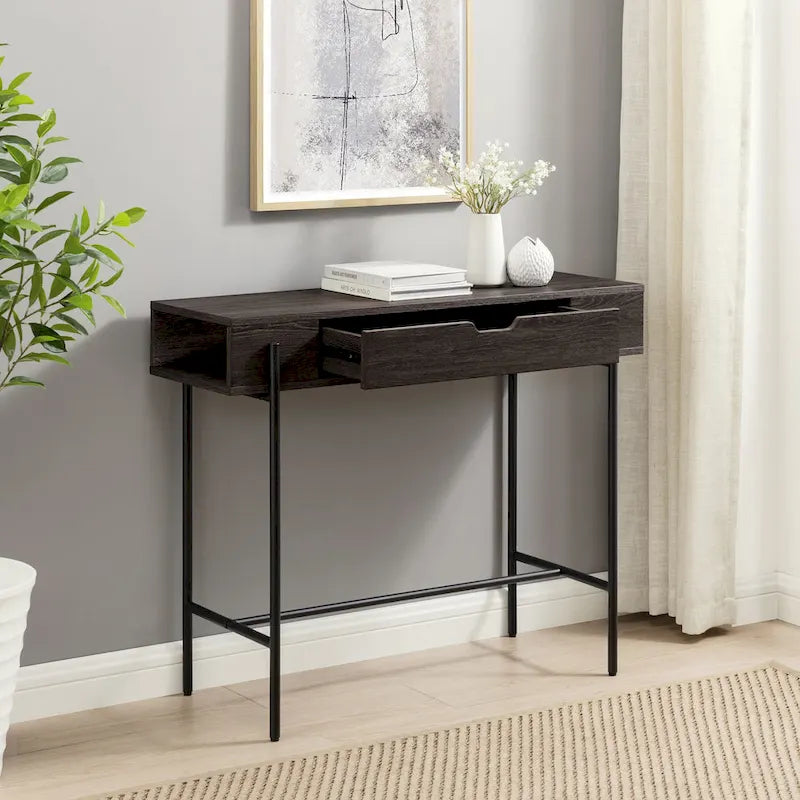 Modern 1-Drawer Entry Table