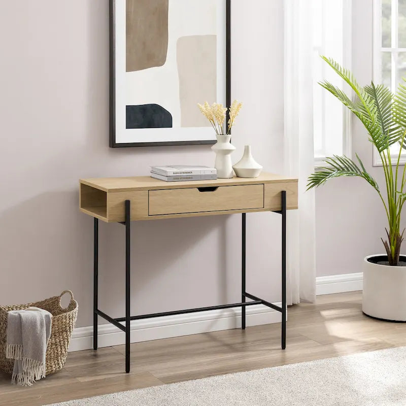 Modern 1-Drawer Entry Table