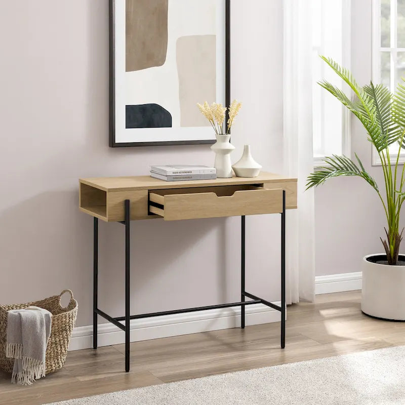 Modern 1-Drawer Entry Table