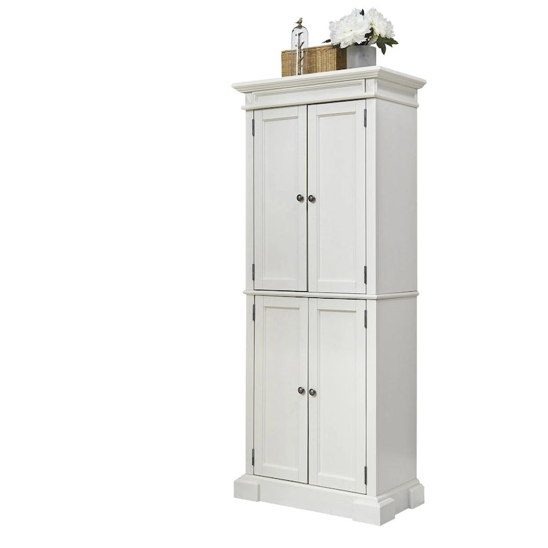 Off-White Pantry Cabinet, 72H