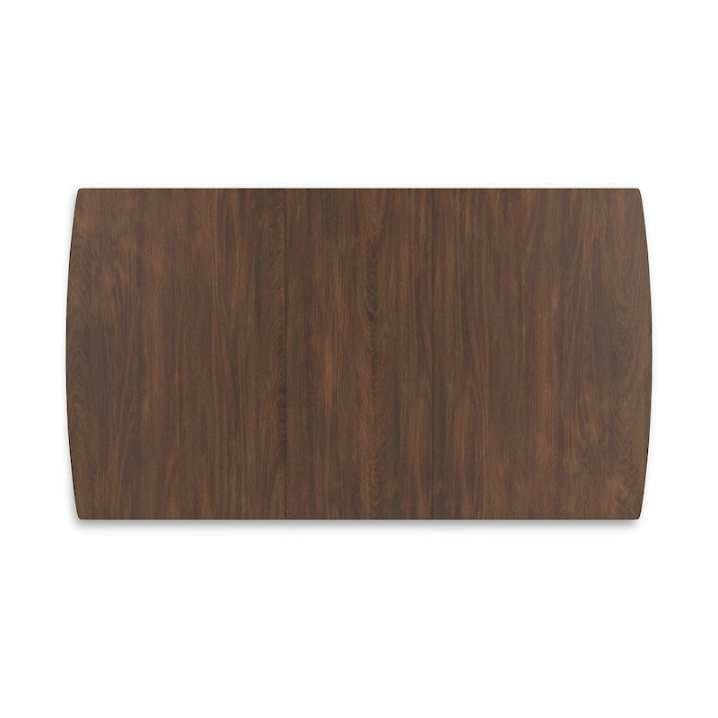 Brown Rectangular Dining Butterfly Extension Table - 36W x 48/64D x 30H