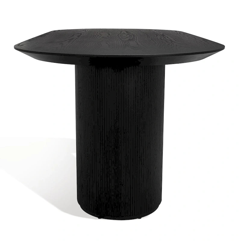 79" Wood Dining Table with Nordic-Inspired Design