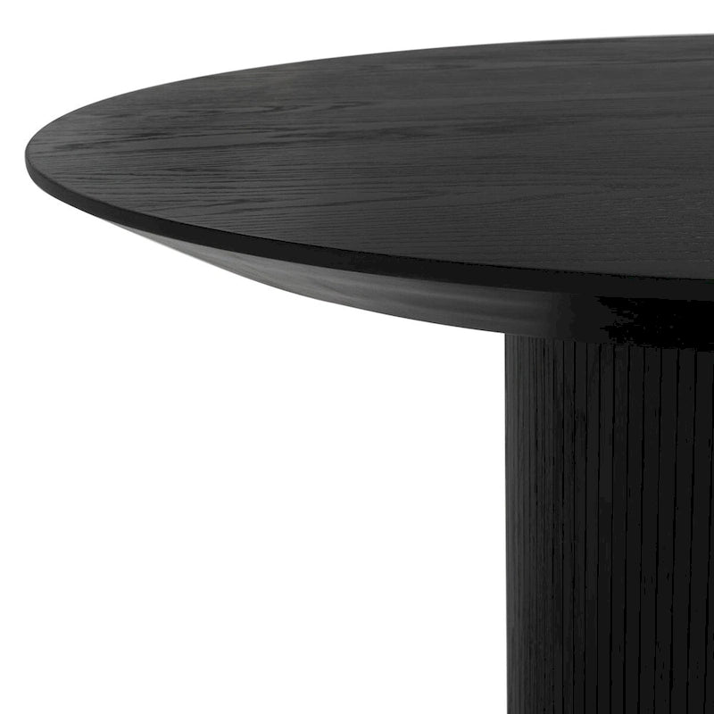 79" Wood Dining Table with Nordic-Inspired Design